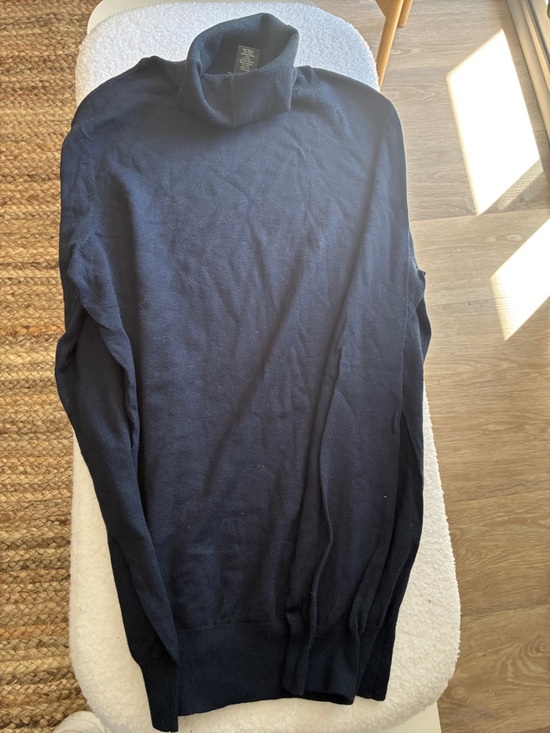 Ann Taylor Tops - Ann Taylor Women's Navy Turtleneck Sweater